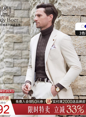 【灯芯绒老钱风】Raidy Boer/雷迪波尔2025秋男休闲西服外套 2509