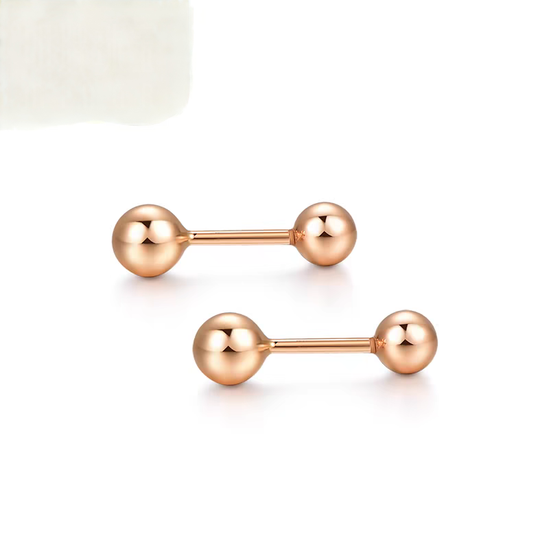 18k金耳钉女小众设计感高级轻奢气质百搭耳环2025新款爆款耳饰,饰品/流行首饰/时尚饰品新,耳钉,淘宝优惠券,粉丝福利购,淘宝优惠卷