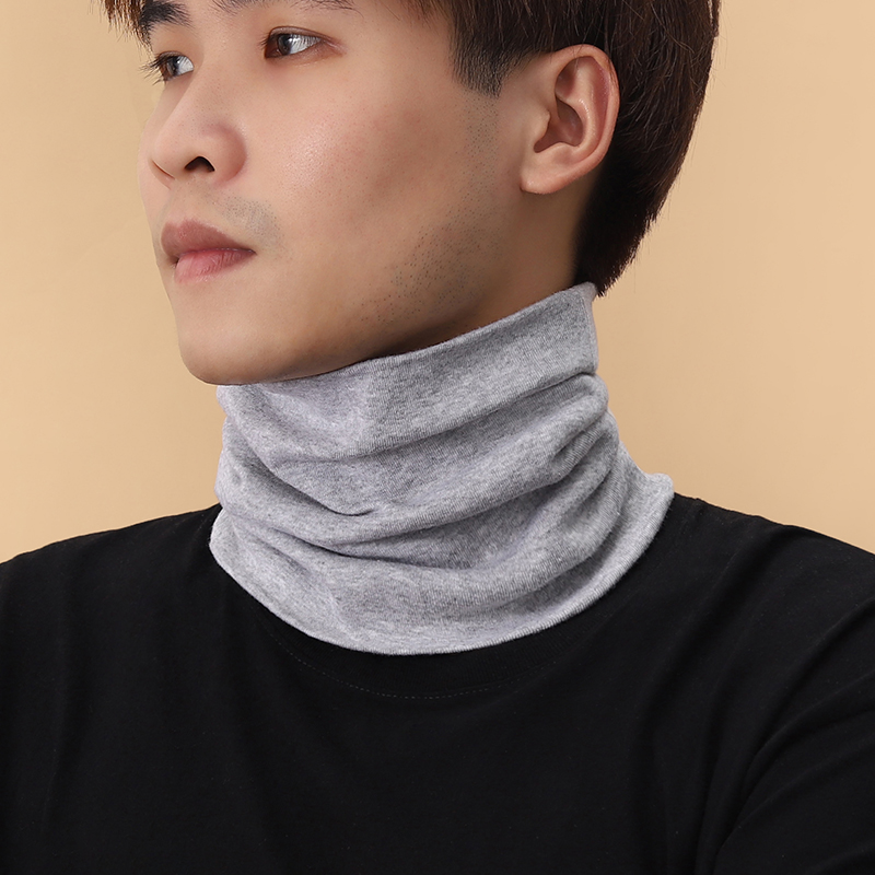 罗纹针织高领男士围脖