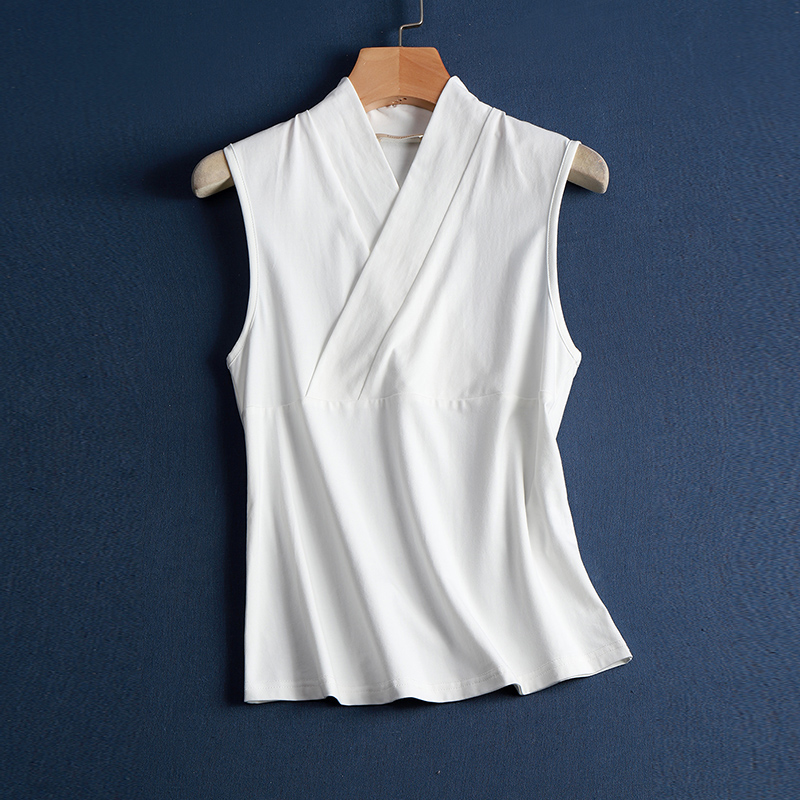 交叉汉服春秋季内衬中式复古背心