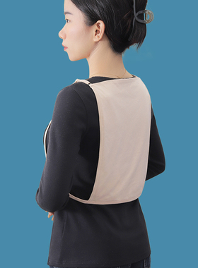 大人登山徒步防掉隔汗巾成人后背双层跑步固定大号垫背吸汗巾