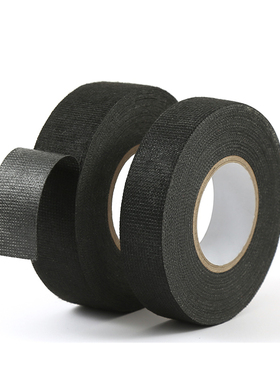 汽车线束胶带耐高温发动机舱缠绕绒布胶带降噪摩擦异响线束胶带