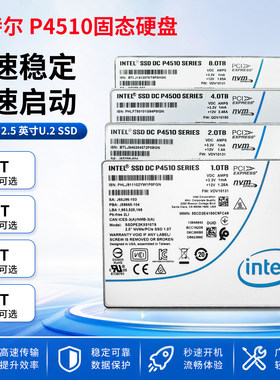 Intel/英特尔 P4510 8T 4T 2T 1T企业级U.2 SSD NVME协议固态硬盘