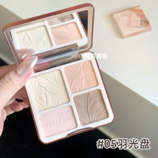 Judydoll橘朵高光修容盘阴影鼻影提亮黑眼圈遮瑕粉四色修容05新色