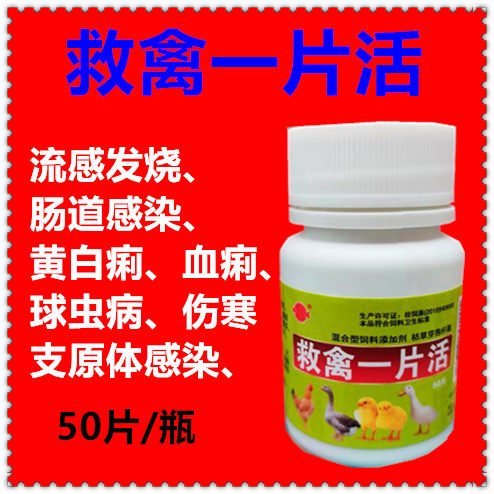救禽一片活鸡鸭鹅鸽子兔子用鸡药片急救一片活拉稀感冒救禽神威禽使用感如何?