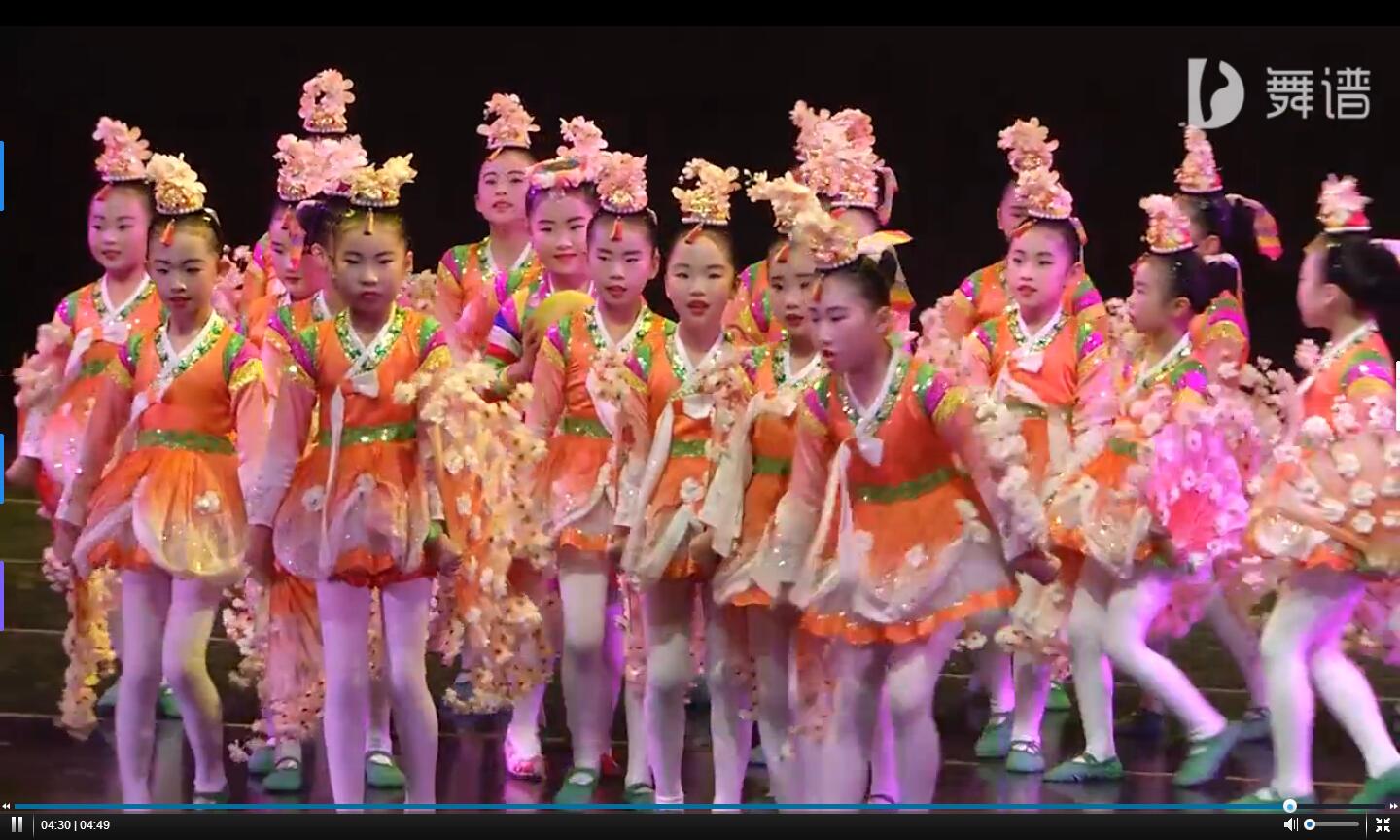 2019新款小荷风采苹果梨花儿笑哈哈演出服装儿童民族 舞蹈表演服