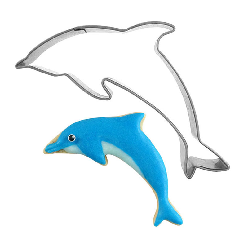 海洋饼干切模鱼海底模具家用阳极