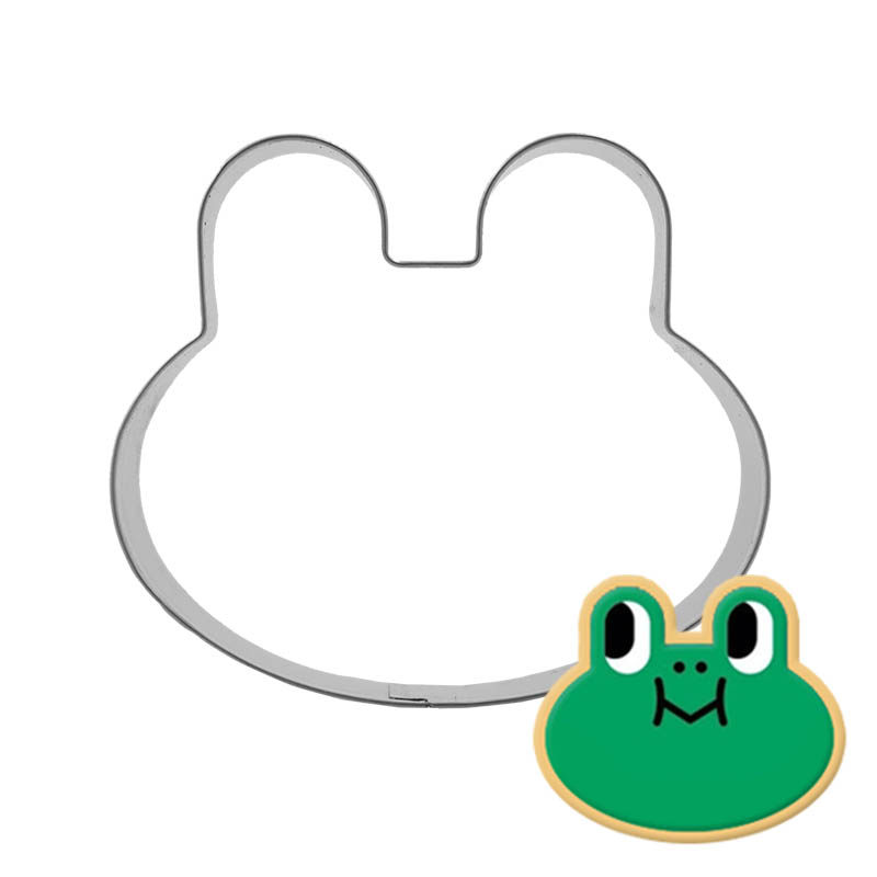 韩式卡通动物青蛙饼干模具宝宝辅食手工制作包子馒头亲子家用套装