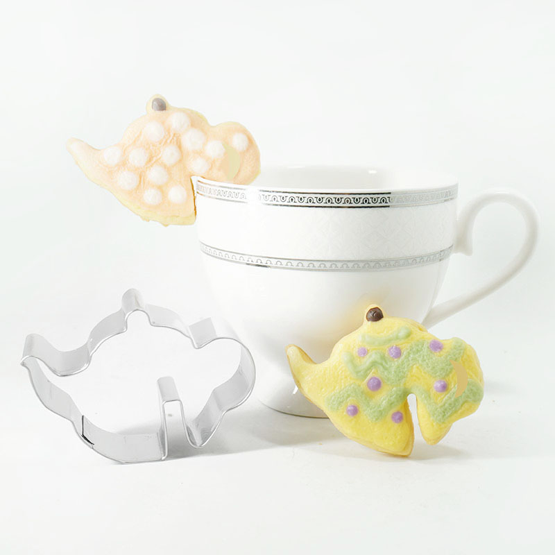 韩国人气网红挂杯系列饼干模具茶壶的曲奇磨具下午茶点心创意甜点
