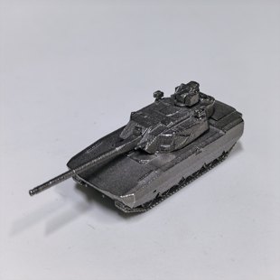 全金属不锈钢双离谱100式百式坦克模型122mm自行火炮榴弹炮1/144