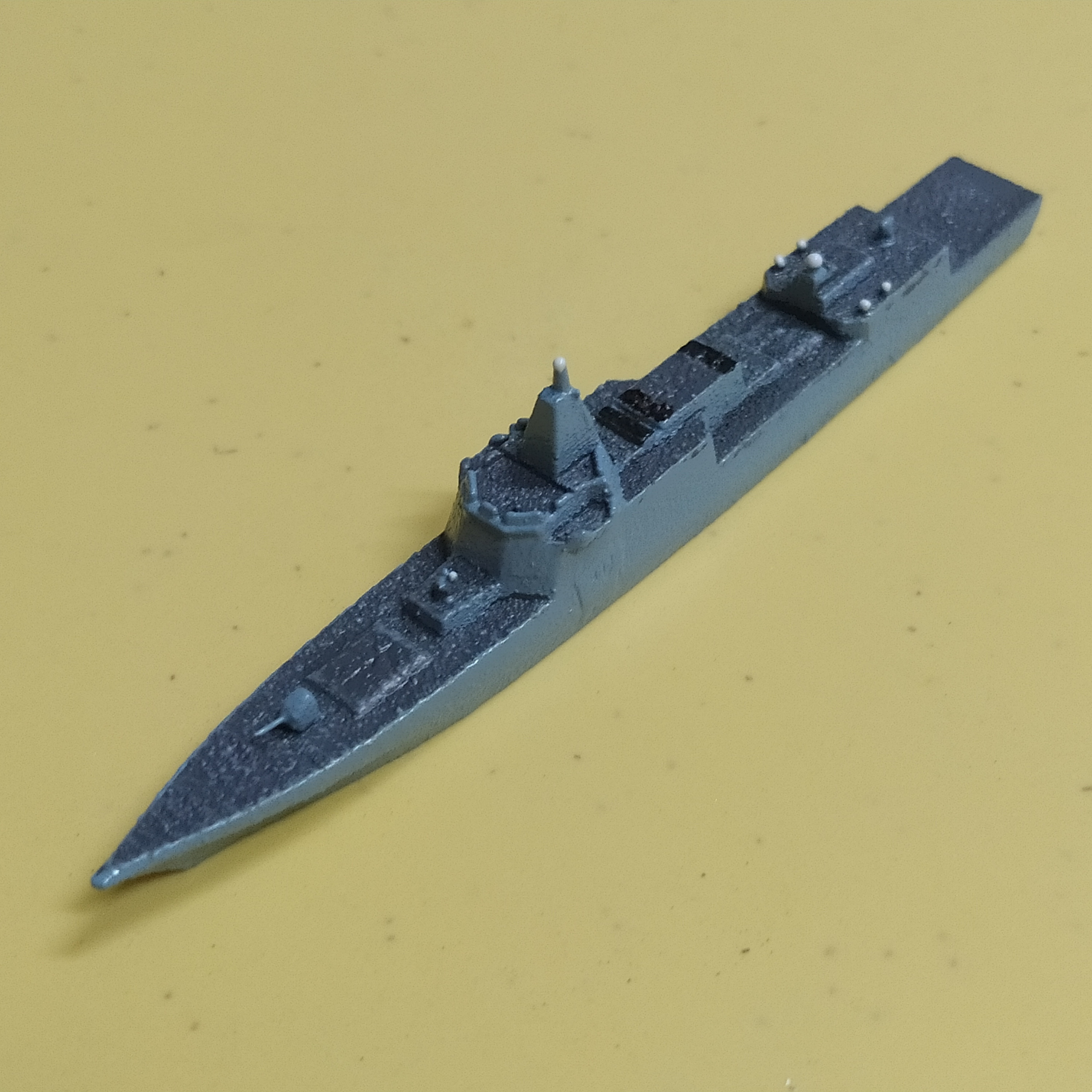全合金属定制迷你海军055/052D驱逐舰福建舰航母舰船模型1/2000