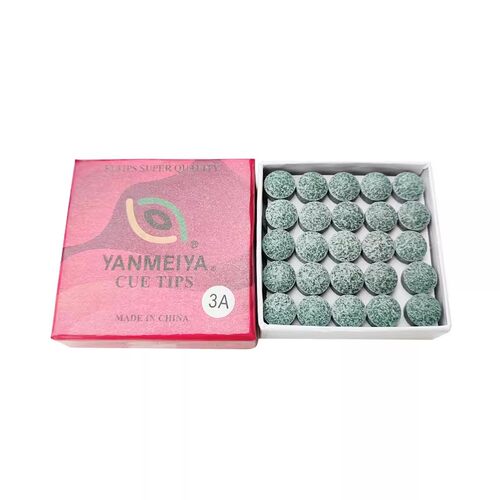 YANMEIYA黑八台球杆3A皮头