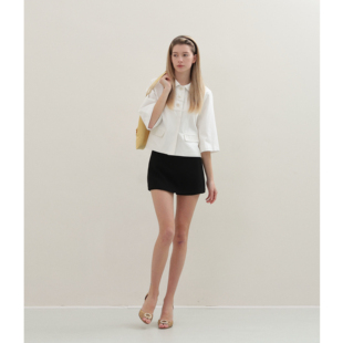 FOT2026春夏 peacoat/london heritage玩家小外套双层全棉七分袖