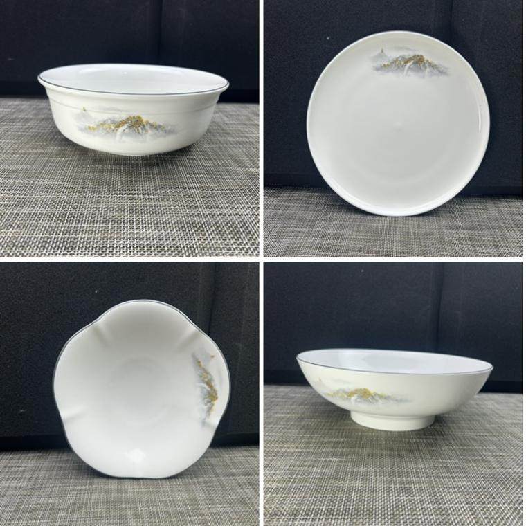 新款陶瓷汤碗水煮鱼碗烧菜盘冒菜碗大圆盘凉菜盘花边汤盘酒店饭店,厨房/烹饪用具,配菜/备菜盘,淘宝优惠券,粉丝福利购,淘宝优惠卷