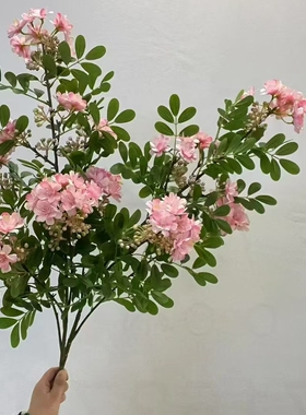 新款北欧仿真含笑花室内外装饰