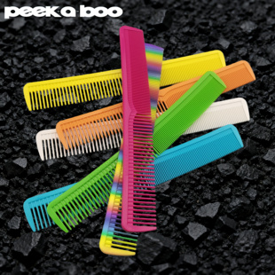 川岛文夫梳子peekaboo日本进口剪发梳宽齿02密齿01正版PEEK-A-BOO