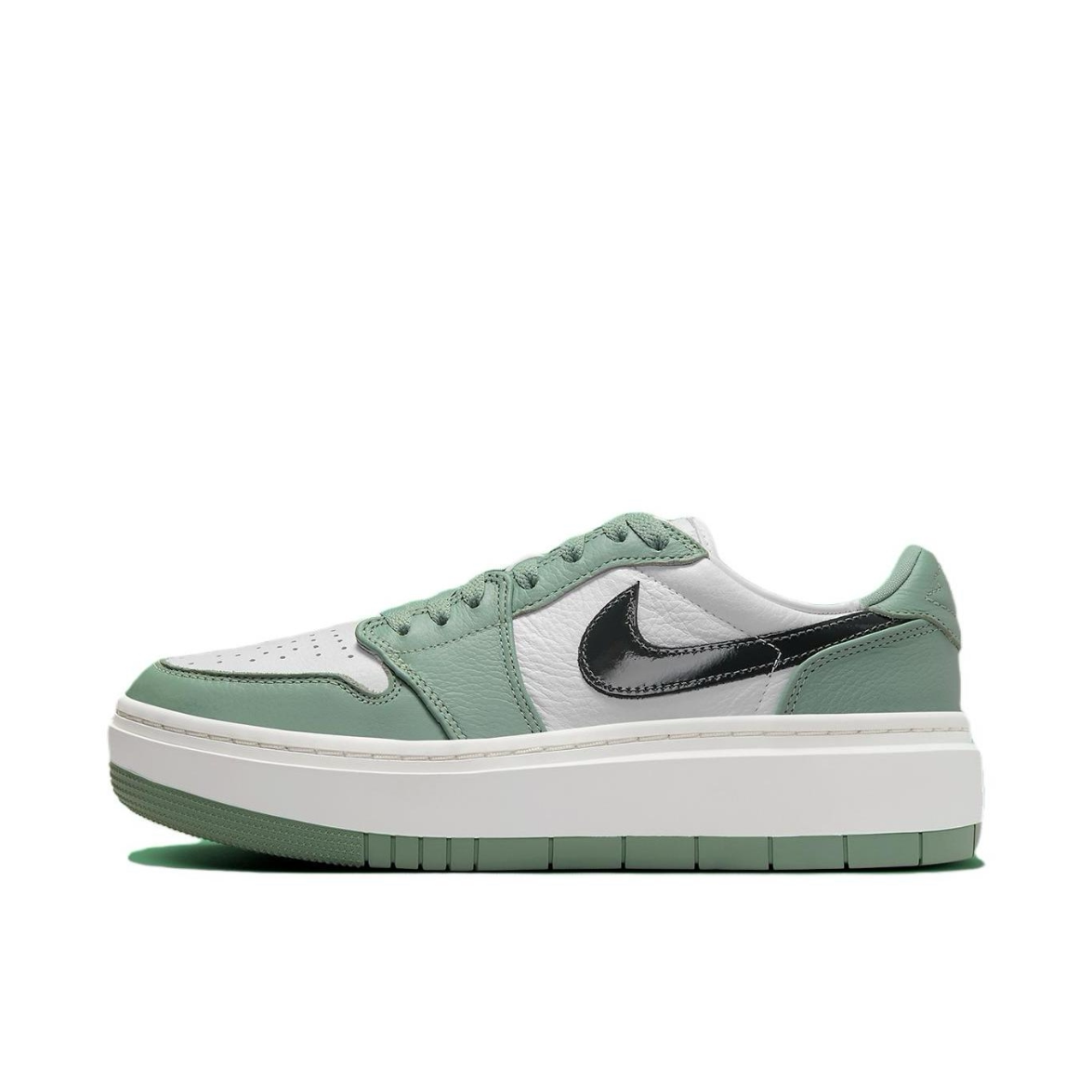 狐狸体育 耐克Nike Air Jordan 1绿白黑潮流低帮篮球鞋DH7004-300