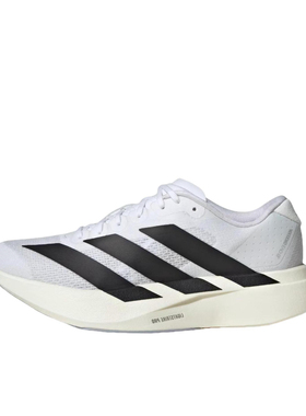 狐狸体育 Adidas阿迪达斯 Adizero EVO SL 白色低帮跑步鞋 JH6208
