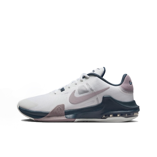 狐狸体育 耐克Nike Air Max Impact 4白紫色轻便篮球鞋DM1124-102
