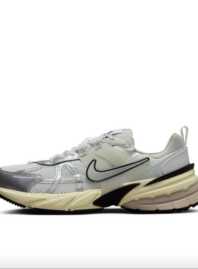 狐狸体育 耐克Nike V2K Run 灰色 耐磨透气低帮跑步鞋 HJ4497-100