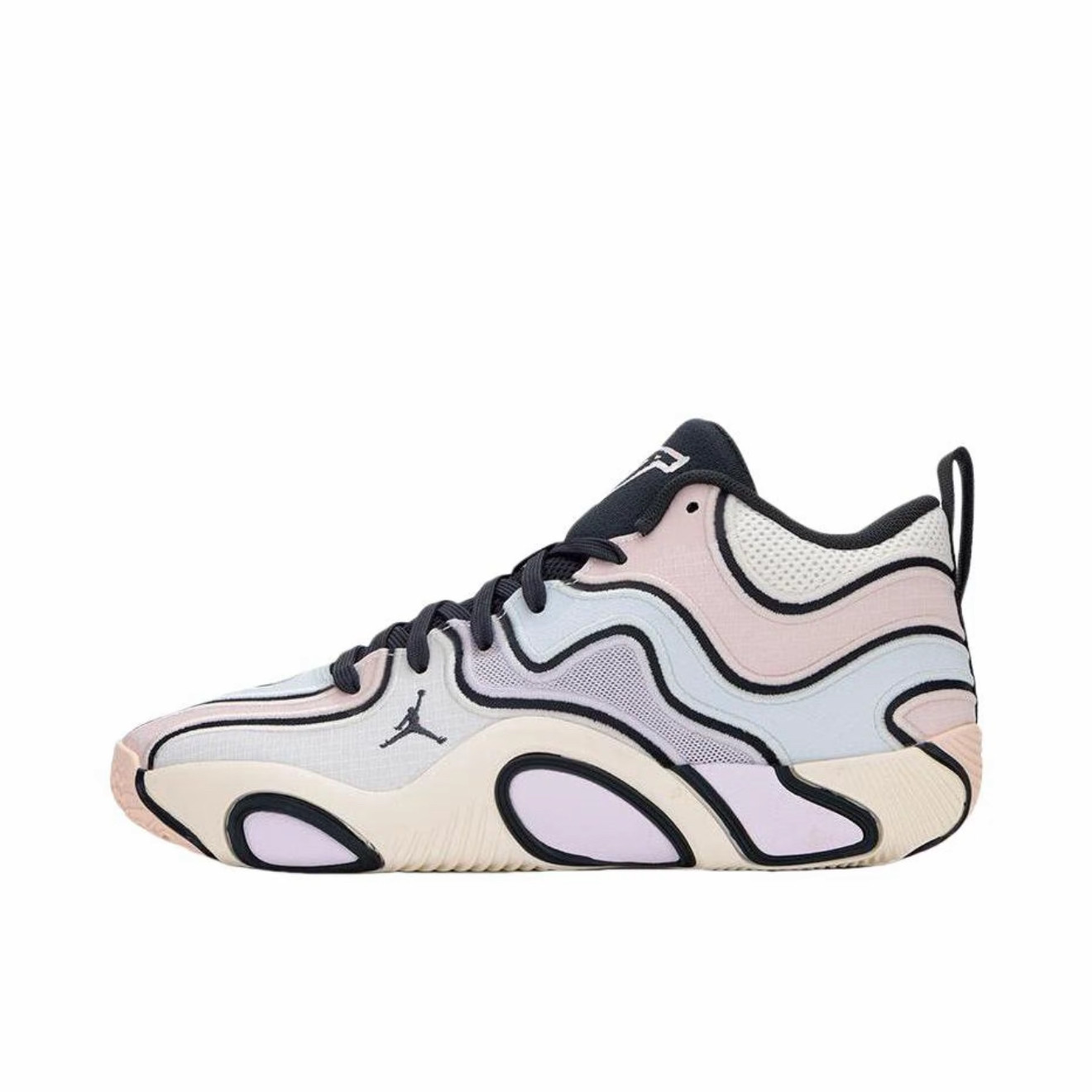 耐克Nike蓝粉时尚舒适低帮篮球鞋