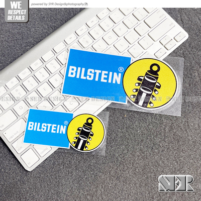 汽车赞助商logo贴纸适登减震器