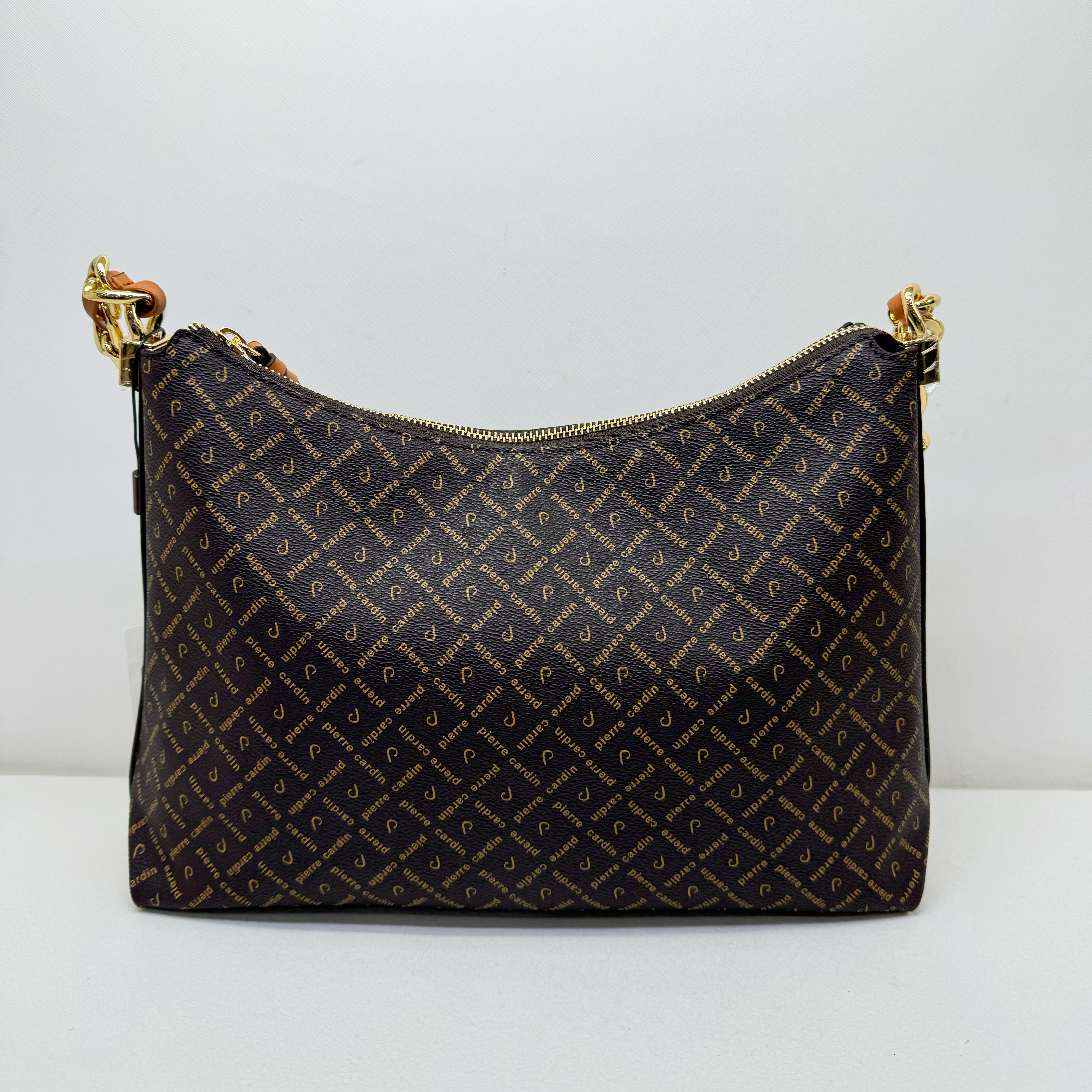 皮尔卡丹女包时尚百搭pvc高级感单肩手提包新款商场同款