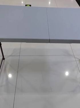 折叠桌子便携式户外野餐露营摆摊地推塑料家用小简易餐桌椅长方形