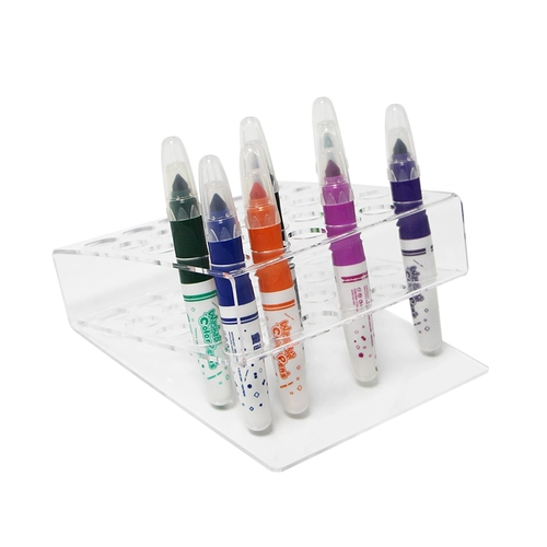 Акриловый стенд, карандаш для бровей, шариковая ручка, акварель, косметические мелки, универсальный карандаш для глаз