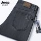 春秋冬宽松直筒牛仔裤 男士 商务休闲大码 jeep官方正品 弹力裤 子潮流