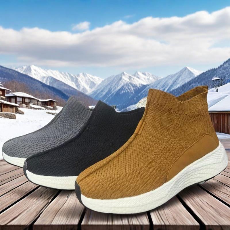 僧鞋爆米花冬季保暖棉靴