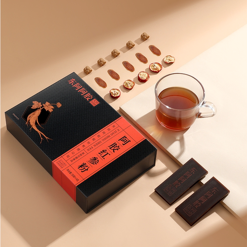 东阿阿胶红参速溶粉礼盒冲饮