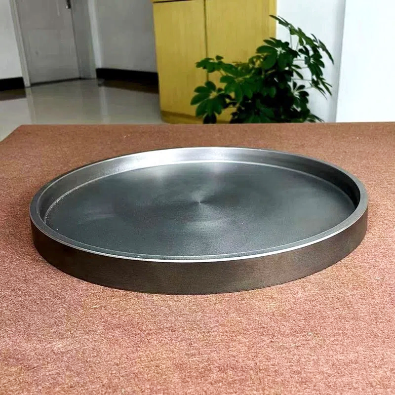 商用大号 加厚  铸铁煎锅 饼铛子 烤盘 电磁炉燃气通用铁板平底锅