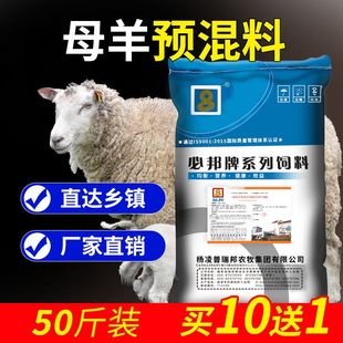 5%母羊预混料饲料复合妊娠期养羊哺乳反刍微量元素专用添加剂吃的
