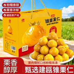福建特产建瓯锥栗仁即食板栗仁油栗仁甘栗仁真空板栗零食小吃礼盒