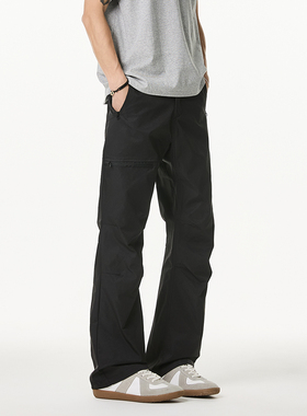 鸟家潮流工装休闲裤弹力修身显瘦超长裤子195高个子加长男裤120CM