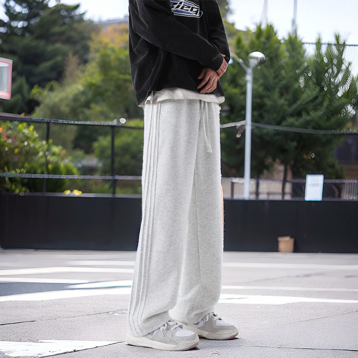 秋冬195高个子加长卫裤男加长运动裤120CM全棉直筒拖地休闲长裤子,男装,休闲裤,淘宝优惠券,粉丝福利购,淘宝优惠卷