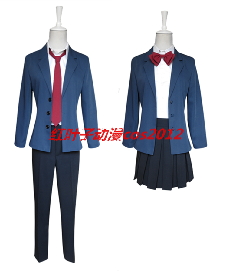 cosplay   我太受欢迎了该怎么办cos芹沼花依 五十岚祐辅 cos服装