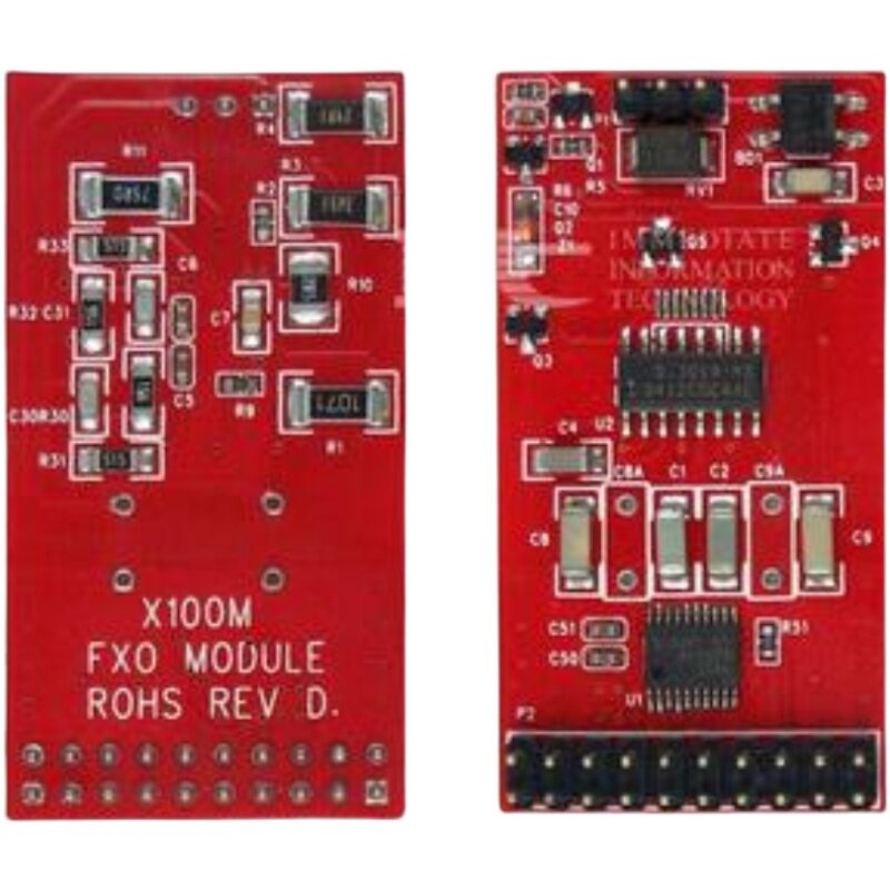 X100M 单口 FXO模块 支持TDM410P，AEX410，TDM400P