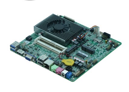 研域Skylake 3855U迷你6代高清播放主板6串口双网口HTPC工控主板