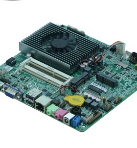 研域Skylake 3855U迷你6代高清播放主板6串口双网口HTPC工控主板