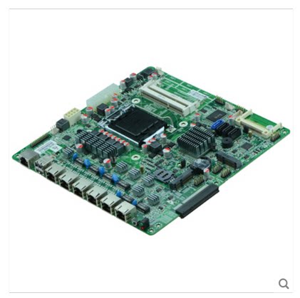 研域工控 H67SL B75多网卡主板 6网口主板 海蜘蛛软路由流控大师