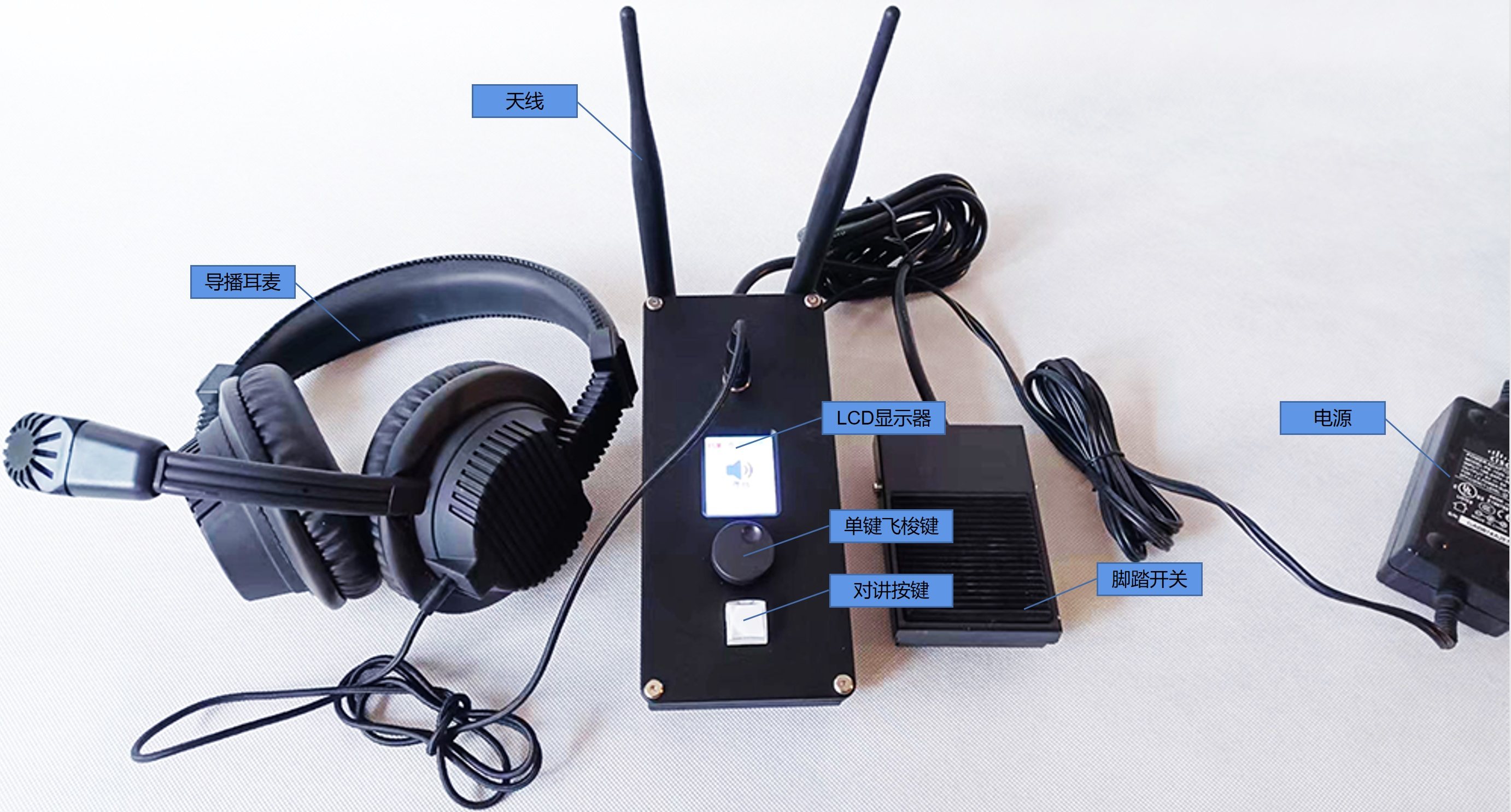 无线导播通话tally系统内部通话讯道通话zctx-31
