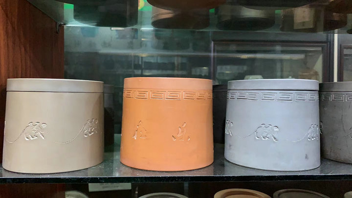 蟋蟀盆 蛐蛐罐 天津盆 北方盆 云啸珍玩名家景记 已做底 虫具用品