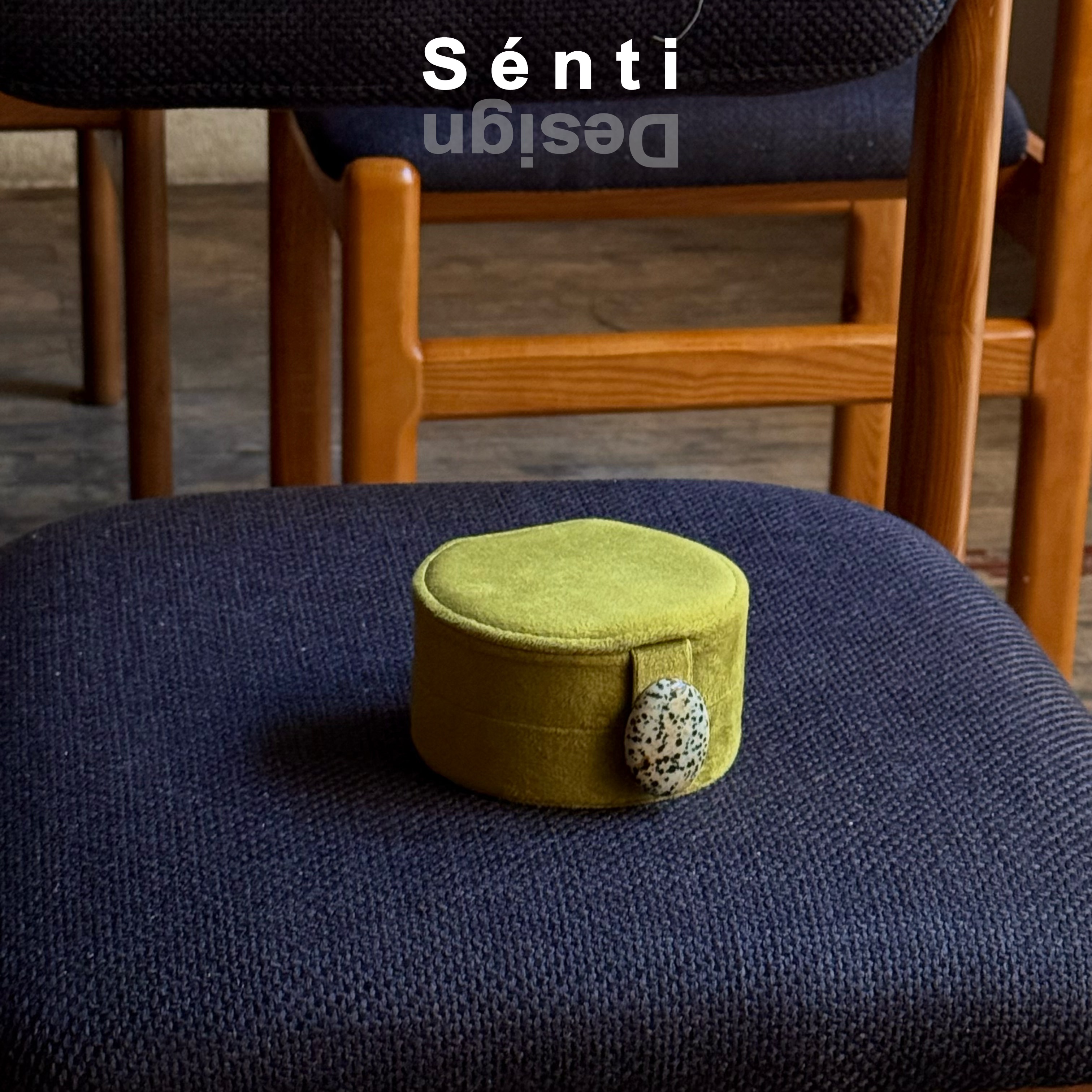 Sénti《Eggy Party》奇趣派对双层便携丝绒宝石首饰盒家居收纳