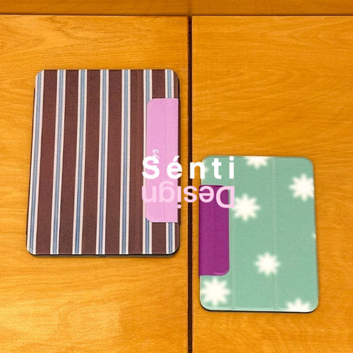 Sénti《彩虹梦境 》艺术彩绘ipad平板电脑磁吸保护壳Rainbow Dream双面保护
