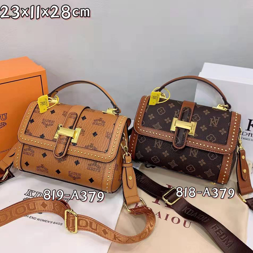 凯狄欧单肩包铆钉中号百搭女士