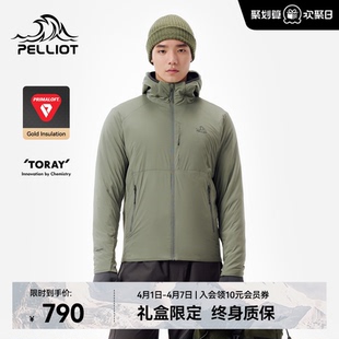 伯希和Primaloft金标P棉服男户外轻薄防风连帽外套女 P系列