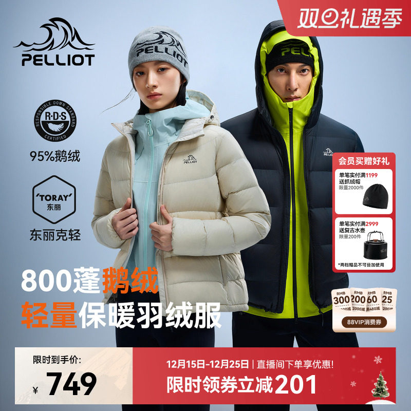 伯希和经典2.0运动鹅绒服外套