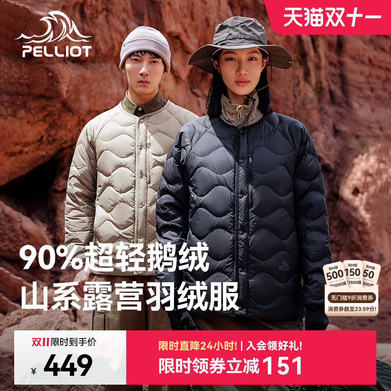 伯希和山系650蓬鹅绒服男女同款